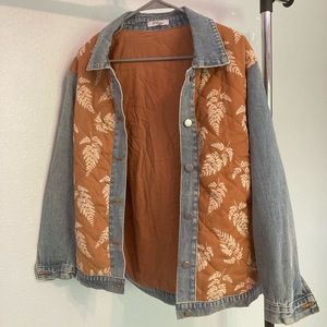 Printed Denim Jacket